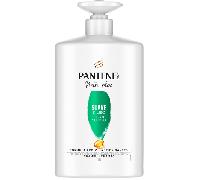 Pantene Pro-V Suave y Liso Champú 1000ml dispensador, Pelo Encrespado y Apagado. Limpieza Suave. Protege Enlaces Capilares. Sin Siliconas. Nutri-Plex