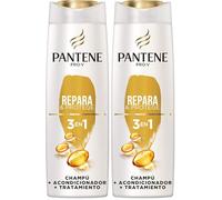Pantene Pro-V Repara & Protege Champú, Acondicionador y Tratamiento 3 En 1, Combate al Instante Los Signos Del Daño, 300 ml (Paquete de 2)