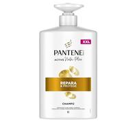 Pantene Pro-V Repara Y Protege Champú 1000ml Con Dispensador, Pelo Seco Y Dañado. Limpia Y Protege Los Enlaces Capilares. Sin Siliconas, Aceites Minerales Ni Colorantes. Tecnología Active Nutri-Plex