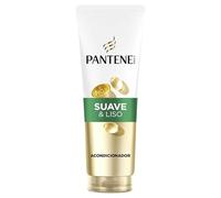 Pantene Pro-V Suave y Liso Acondicionador 275ml para Pelo Encrespado y Apagado. Acondicionador de Uso Diario. Con Provitamina B5 y Mezcla de Nutrientes. Sin Aceites Minerales ni Colorantes. Nutri-Plex