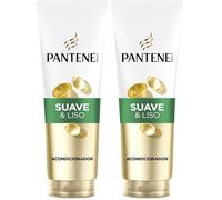 Pantene Pro-V Suave y Liso Acondicionador 275ml para Pelo Encrespado y Apagado. Acondicionador de Uso Diario. Con Provitamina B5 y Mezcla de Nutrientes. Sin Aceites Minerales ni Colorantes. Nutri-Plex