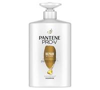 Pantene Pro-V XXL & Care Champú para cabello dañado, 1 litro, dispensador de bomba, cuidado del cabello seco, champú para damas, cuidado del cabello seco, brillo para el cuidado del cabello,