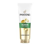 Pantene Pro-V Suave y Liso Acondicionador 275ml para Pelo Encrespado y Apagado. Acondicionador de Uso Diario. Con Provitamina B5 y Mezcla de Nutrientes. Sin Aceites Minerales ni Colorantes. Nutri-Plex