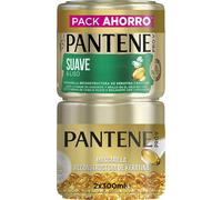 Pantene Suave y Liso Mascarilla Capilar 2x300 ml