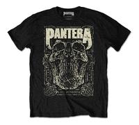 Pantera '101 Proof Skull ' T-SHIRT - Nuevo y Oficial