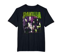 Pantera - Boceto Oficial Vintage Camiseta, Hombre Tallas Grandes, Negro, 3X Alto