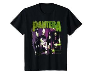 Pantera - Boceto Oficial Vintage Camiseta, Niños, Negro, 3 años