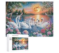 Pantera cósmica de Ojos estrellados Puzzle 500 Piezas para Parejas Colaboración En Casa Pensamiento Estratégico Regalo para Romance 500 PCS