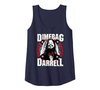 Pantera Dimebag Darrell Guitar Rock Legend Camiseta sin Mangas, Mujer, Azul Marino, XL
