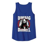 Pantera Dimebag Darrell Guitar Rock Legend Camiseta sin Mangas, Mujer, Azul Real, M