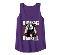 Pantera Dimebag Darrell Guitar Rock Legend Camiseta sin Mangas, Mujer, Morado, S