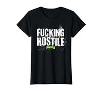 Pantera F-ing Hostile Oficial Camiseta, Mujer, Negro, 3XL