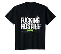 Pantera F-ing Hostile Oficial Camiseta, Niños, Negro, 3 años