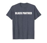 Pantera Negra Camiseta, Hombre, Azul Jaspeado, 3XL