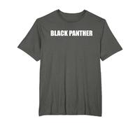 Pantera Negra Camiseta, Hombre Tallas Grandes, Asfalto, 2X Alto
