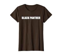 Pantera Negra Camiseta, Mujer, Marrón, 3XL
