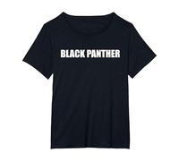 Pantera Negra Camiseta, Mujer Tallas Grandes, Negro, 2XL Grande