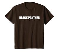 Pantera Negra Camiseta, Niños, Marrón, 2 años
