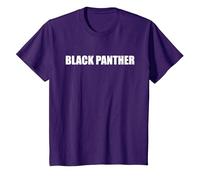 Pantera Negra Camiseta, Niños, Morado, 2 años