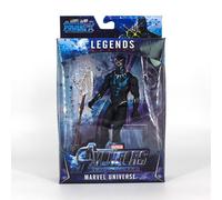 (Pantera Negra) Marvel's Avengers Series Spiderman Iron Man Modelo Soporte Juguete Regalo