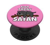Pantera Negra Nope Not Today Satan PopSockets PopGrip Adhesivo