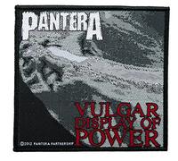 Pantera parche - Vulgar Display Of Power - Pantera Patch - tejida & licencia oficial..