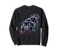 Pantera Salvaje Horror Animación Arte Sudadera