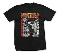 Pantera - T-Shirt # M Black Unisex # 3 Albums