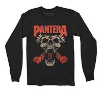 Pantera - T-Shirt Maniche Lunghe # S Unisex Black # Mouth for War