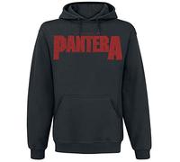 Pantera Vulgar Display of Power Hombre Sudadera con Capucha Negro L 80% algodón, 20% poliéster Regular