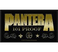 Pantera Whiskey Label Unisex Parche Standard, 100% poliéster, Sin definir