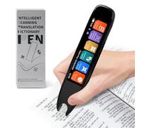 panthem Lápiz traductor de escaneo con salida de voz, traductor de voz en tiempo real para 142 idiomas, pantalla táctil, lápiz de lectura inteligente, lápiz de traducción para voz, texto, dislexia,