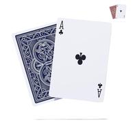 Pantheon Playing Cards Baraja Pesada Ideal para Exteriores | Baraja Impermeable Resistente al Viento | Cartas de póquer protegidas con plástico Grueso (Uno Azul)