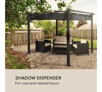 Pantheon Roof Techo de repuesto 3 x 2,6 m Gris