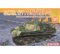 Panther G Late Production Con Air Defense Armor Tanque 1:72 Plástico Modelo Kit