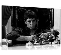 Panther Print Lienzo de Tony Montana Scarface Al Pacino para pared (60 x 40,6 cm)