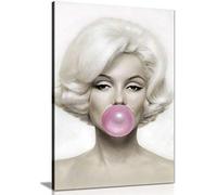 Panther Print Marilyn Monroe - Lienzo para pared (24 x 16)