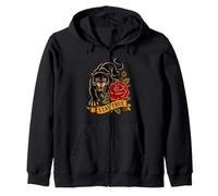 Panther Rose Traditional Tattoo Flash Stay True Old School Sudadera con Capucha