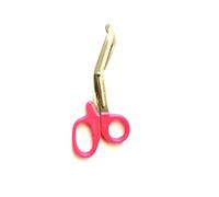 Panther Surgical Lister - Tijeras de vendaje de 5.5 pulgadas con mango de plástico para enfermería, trauma, primeros auxilios, tijeras de vendaje (rosa)