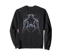 Panther Wild Cat Feline Jungle Panther Pantera Panter Africa Sudadera