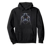 Panther Wild Cat Feline Jungle Panther Pantera Panter Africa Sudadera con Capucha