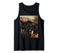 Panthers Graduación Selfie Senior Class of 2026 Funny Grad Camiseta sin Mangas