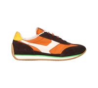 PANTOFOLA D’ORO 1886 Trainer '74, Zapatillas Hombre, Marrón Naranja Blanco Amarillo, 40 EU