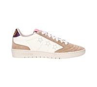 PANTOFOLA D’ORO 1886 Wembley, Zapatillas Mujer, Blanco Crudo Rosa Violeta, 40 EU