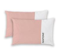Pantone™ - Fundas de Almohada de 50 x 80 cm, 100% algodón con Certificado Oeko-Tex, Funda de Almohada para Cama, 2 Piezas, Fresco Transpirable - Funda de cojín con Solapa de 20 cm, Ropa de Cama Suave