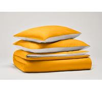 Pantone™ - Juego de Funda nórdica de Matrimonio de algodón para edredón de Cama Compuesto por Funda nórdica de 255 x 200 cm, Solapa de 40 cm + Fundas de Almohada de 50 x 80 cm, Juego de Funda nórdica