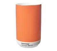 PANTONE Mini jarrón de Porcelana, en Caja de Regalo, 500 ml, Color Naranja 021C