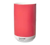 PANTONE Mini jarrón de Porcelana, en Caja de Regalo, 500 ml, Rojo 2035C