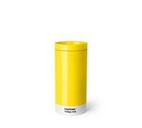 Pantone To Go Cup, Stainless Steel Travel mug/Thermo Cup, 430 ml, Yellow 012 C