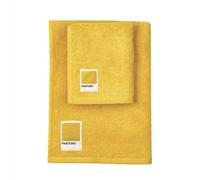 Pantone™ - Toallas de baño para cara y bidé de rizo de puro algodón 100% certificado OEKO-TEX, juego de toallas de baño para cara y invitados 50 x 100 y 40 x 50 cm, suaves absorbentes, válidas también